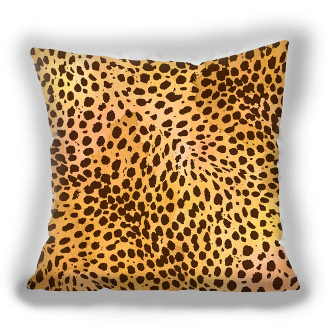 Bold Animal Print Cushion Covers.