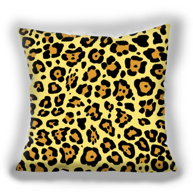 Bold Animal Print Cushion Covers.