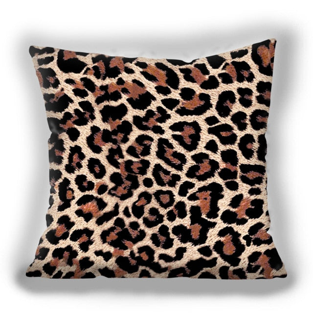 Bold Animal Print Cushion Covers.