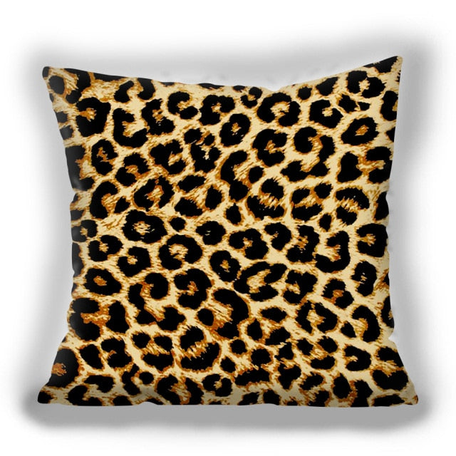 Bold Animal Print Cushion Covers.