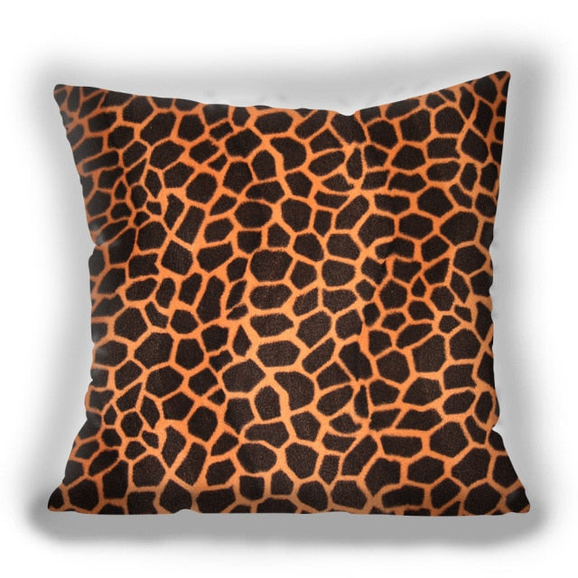 Bold Animal Print Cushion Covers.