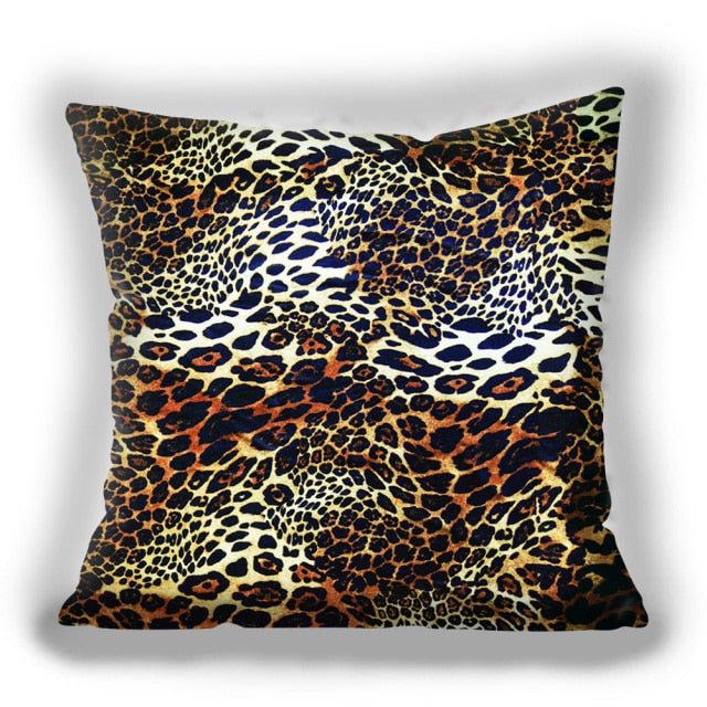 Bold Animal Print Cushion Covers.