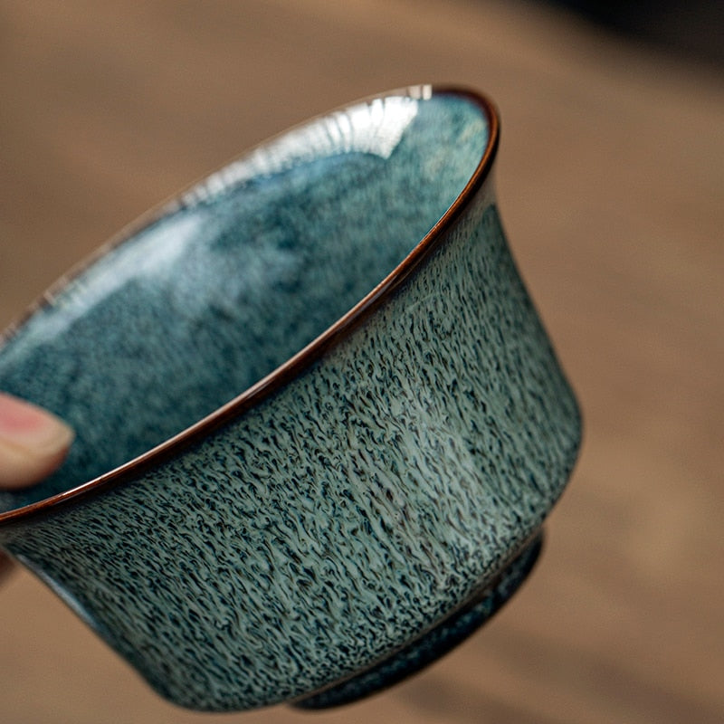 Gaiwan Chinese Tureen Tea Cup and Saucer.