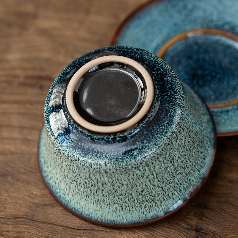 Gaiwan Chinese Tureen Tea Cup and Saucer.
