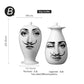 Modern Face Flower Vases.