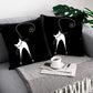 Black and White Cat Designs Cushion CoverSeries.