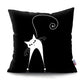 Black and White Cat Designs Cushion CoverSeries.
