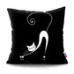 Black and White Cat Designs Cushion CoverSeries.