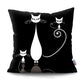 Black and White Cat Designs Cushion CoverSeries.
