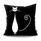 Black and White Cat Designs Cushion CoverSeries.