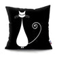 Black and White Cat Designs Cushion CoverSeries.