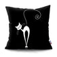 Black and White Cat Designs Cushion CoverSeries.