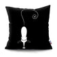 Black and White Cat Designs Cushion CoverSeries.
