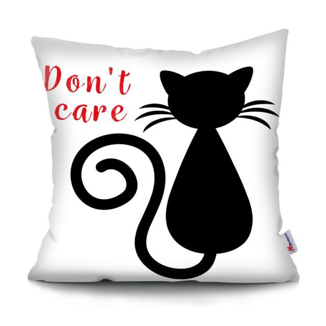 Black and White Cat Designs Cushion CoverSeries.