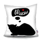 Black and White Cat Designs Cushion CoverSeries.