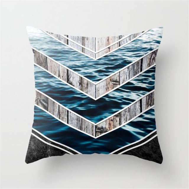 Creative Wood Cushion Covers.