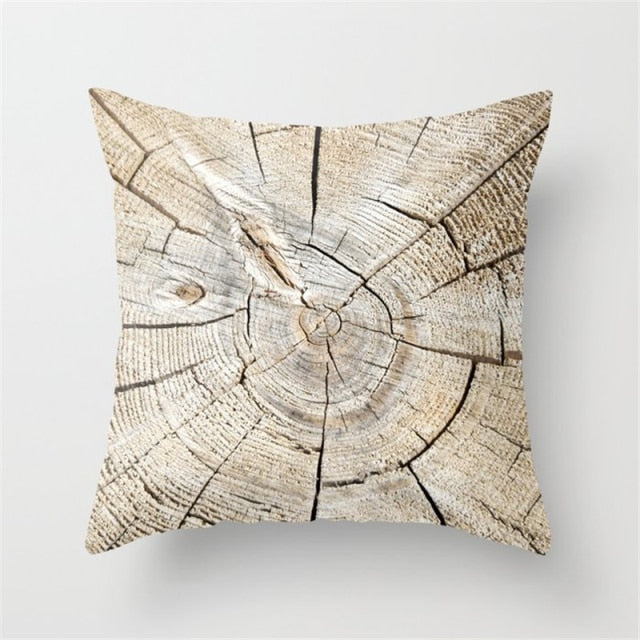 Creative Wood Cushion Covers.