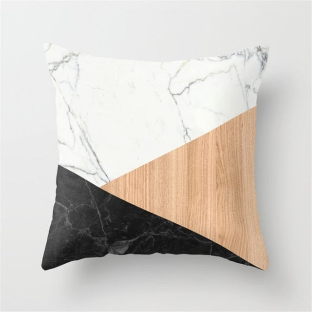 Creative Wood Cushion Covers.