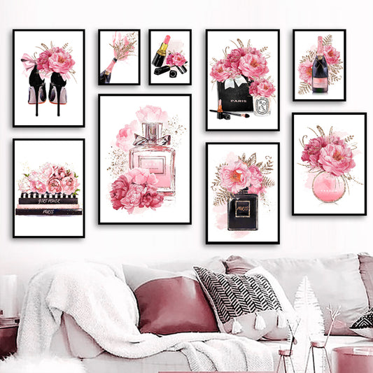 So Pink Canvas Prints
