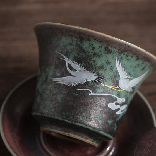 Exquisite Tea Cup and Saucer