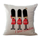 London Lovers Cushion Covers.