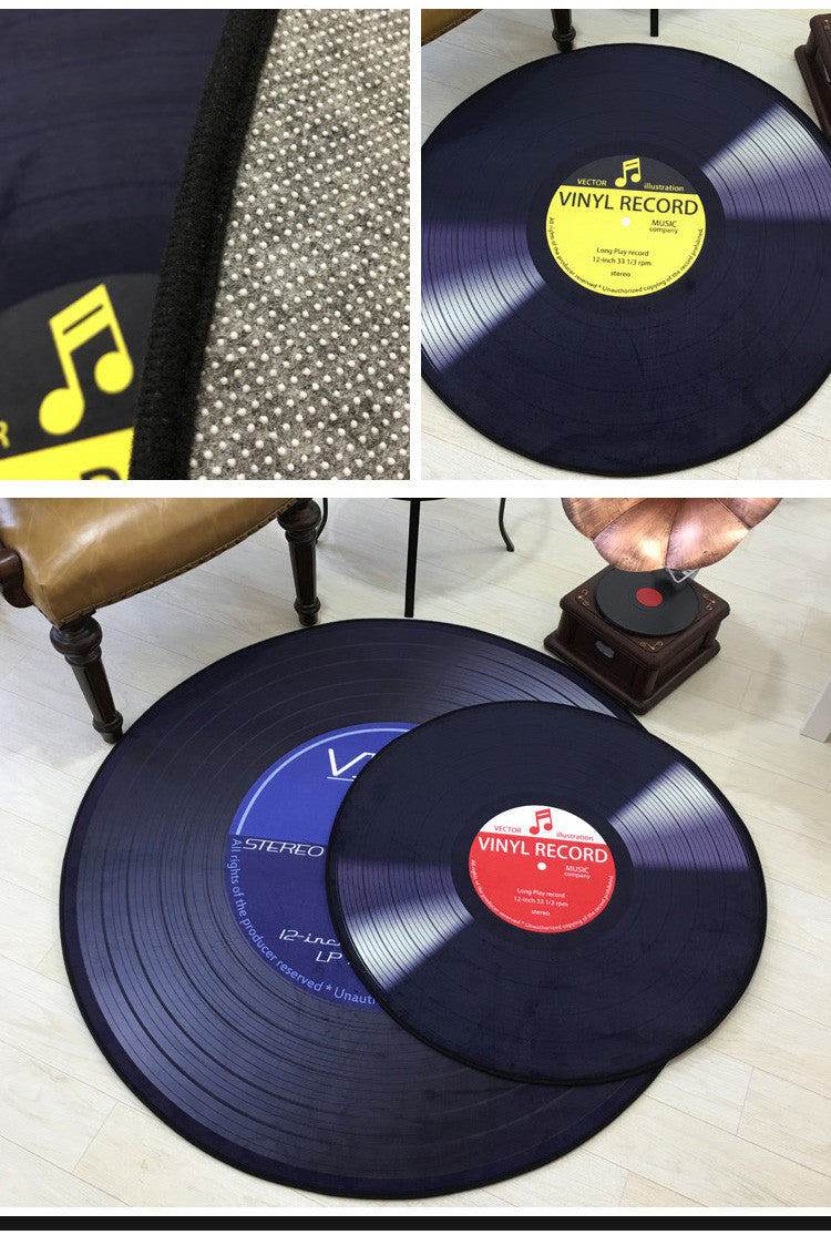 Vinyl Record Rug Collection!
