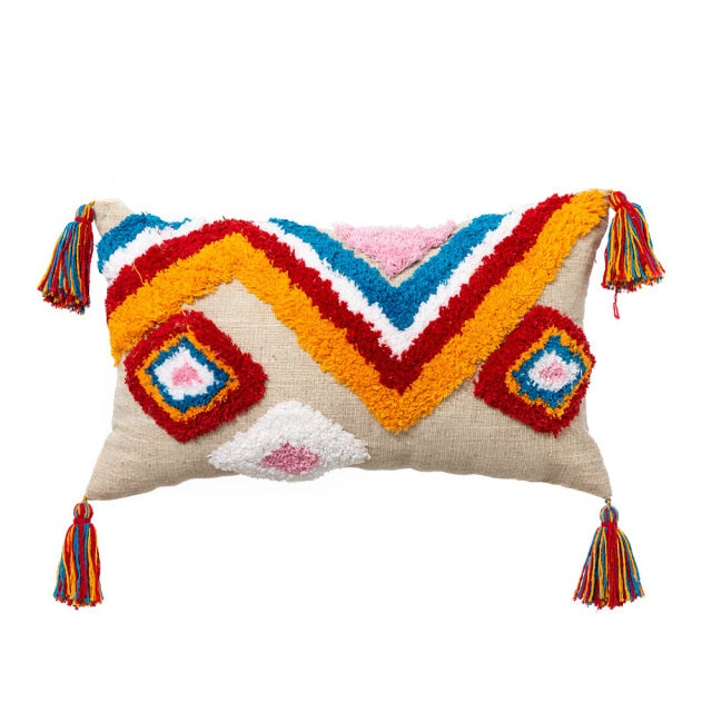 Boho Macrame Cushion Covers.
