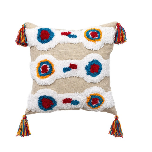 Boho Macrame Cushion Covers.