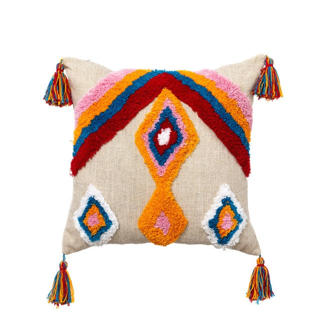Boho Macrame Cushion Covers.