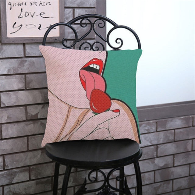 POP Art Cushion Covers.