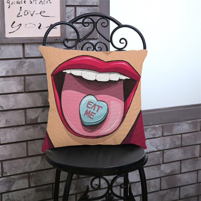 POP Art Cushion Covers.