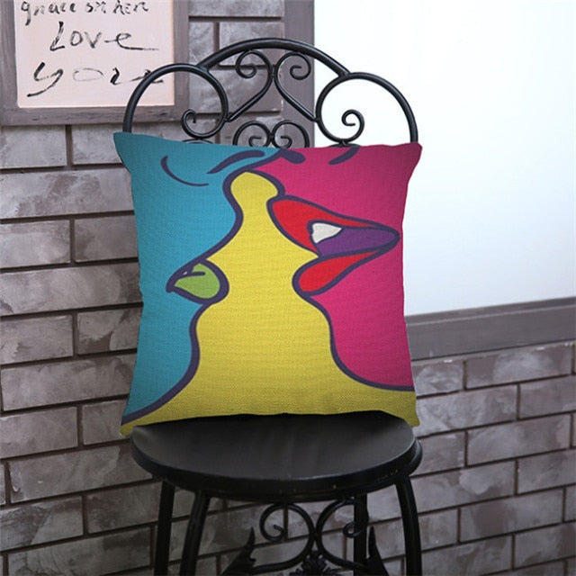 POP Art Cushion Covers.