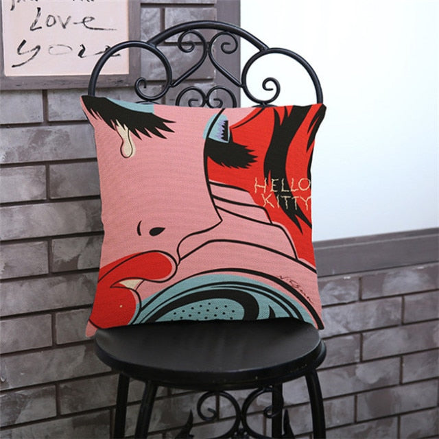 POP Art Cushion Covers.