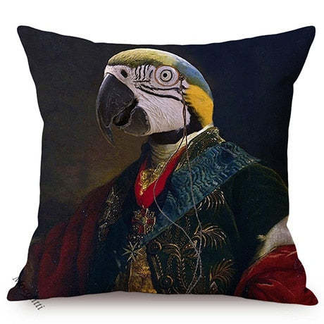 The Distinguished Animals Cushion Cover Series.