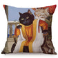 European Royal Cats Cushion Cover Series.