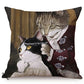 European Royal Cats Cushion Cover Series.