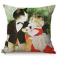 European Royal Cats Cushion Cover Series.