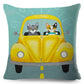 Car Cat Cushion Cover Series.