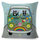 Car Cat Cushion Cover Series.