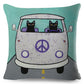 Car Cat Cushion Cover Series.