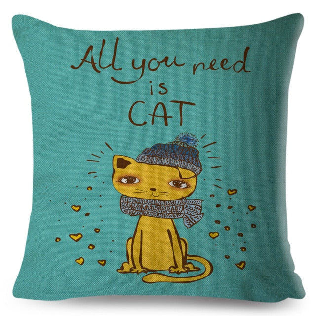 I Love You To The Moon and Back Cat Cushion Cover Series.