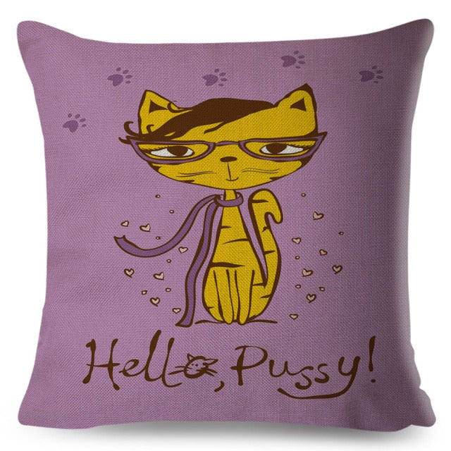 I Love You To The Moon and Back Cat Cushion Cover Series.