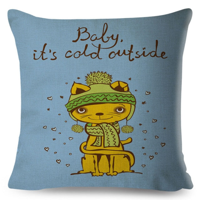 I Love You To The Moon and Back Cat Cushion Cover Series.