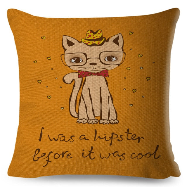 I Love You To The Moon and Back Cat Cushion Cover Series.
