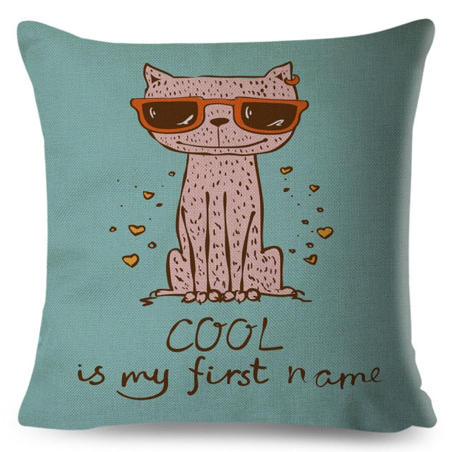 I Love You To The Moon and Back Cat Cushion Cover Series.