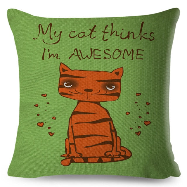 I Love You To The Moon and Back Cat Cushion Cover Series.