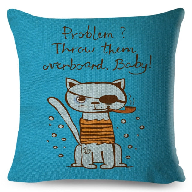 I Love You To The Moon and Back Cat Cushion Cover Series.