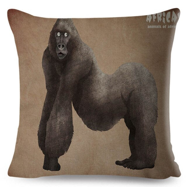 Water Color African Safari Cushion Cover Series.