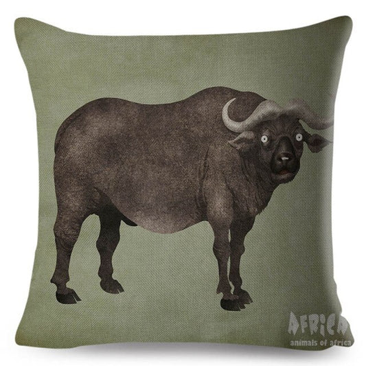 Water Color African Safari Cushion Cover Series.