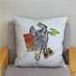Water Color Zebra Print Cushion Cover Series.